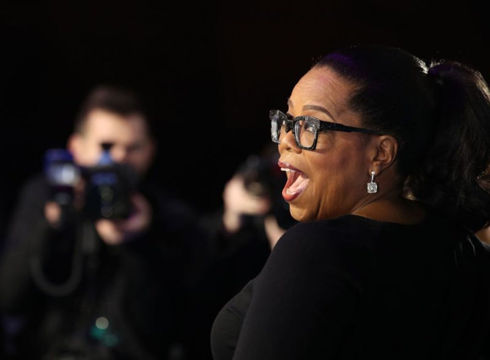 From a poor Mississippi farm, Oprah Winfrey became a legendary talk show host.