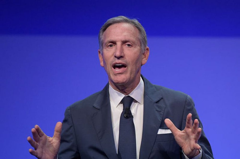 Howard Schultz sold his blood to pay for college before launching Starbucks.