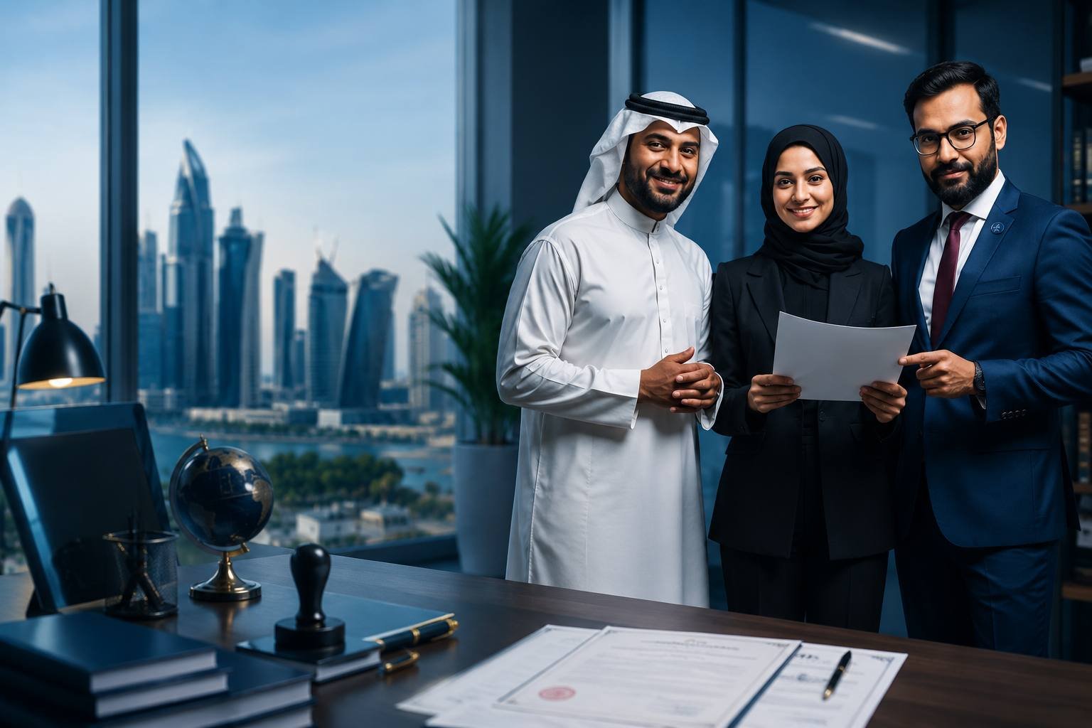 Certified multilingual legal translation services in Qatar