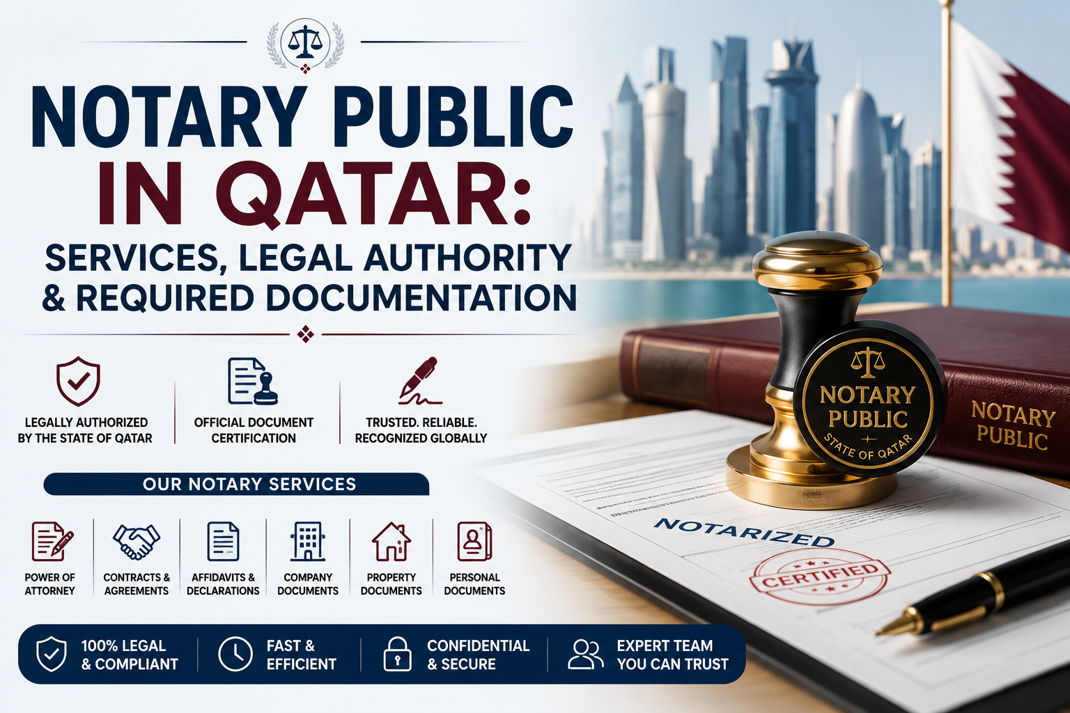 Notary Public in Qatar – Services, Documents & Process