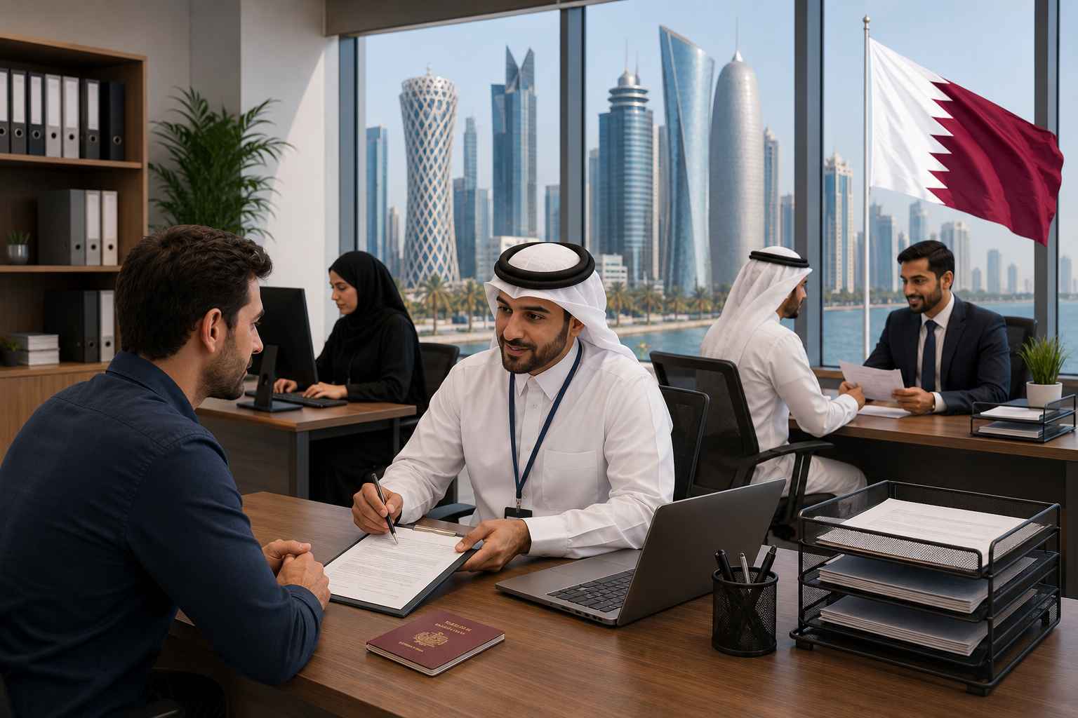 PRO services and Mandoob support in Qatar