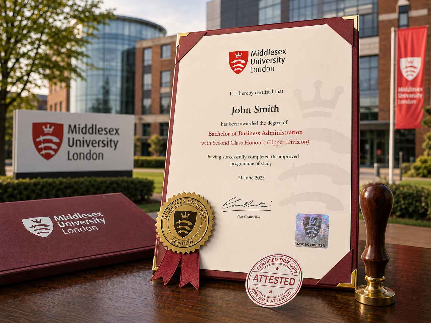 UK certificate attestation in Qatar
