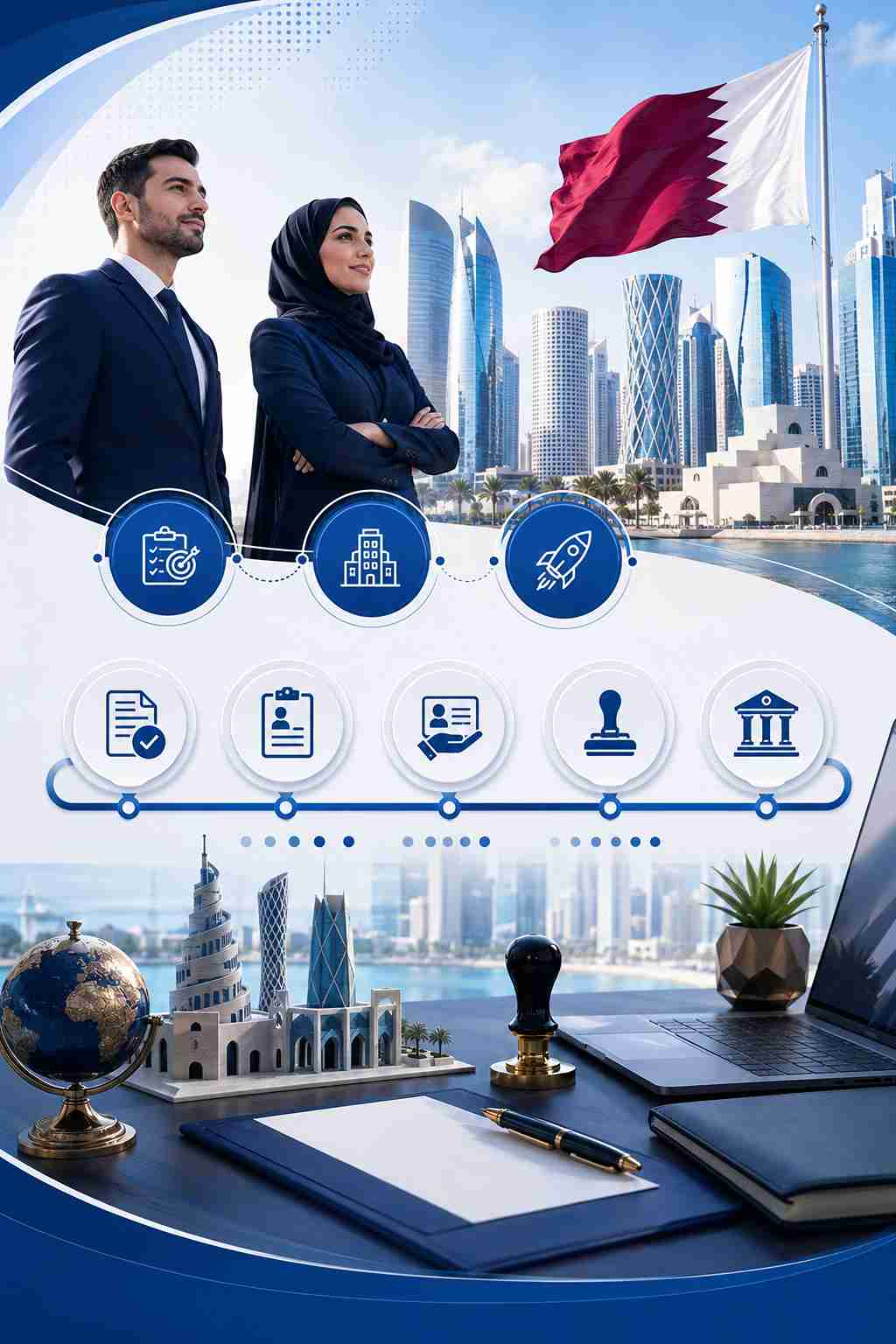 Strategic Business Setup and Partner Alignment in Qatar - Sheen Services WLL