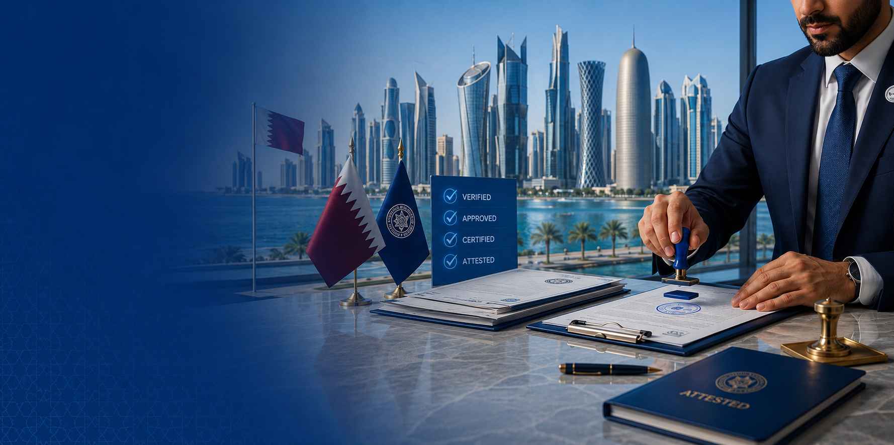 Secure certificate and document attestation services in Qatar
