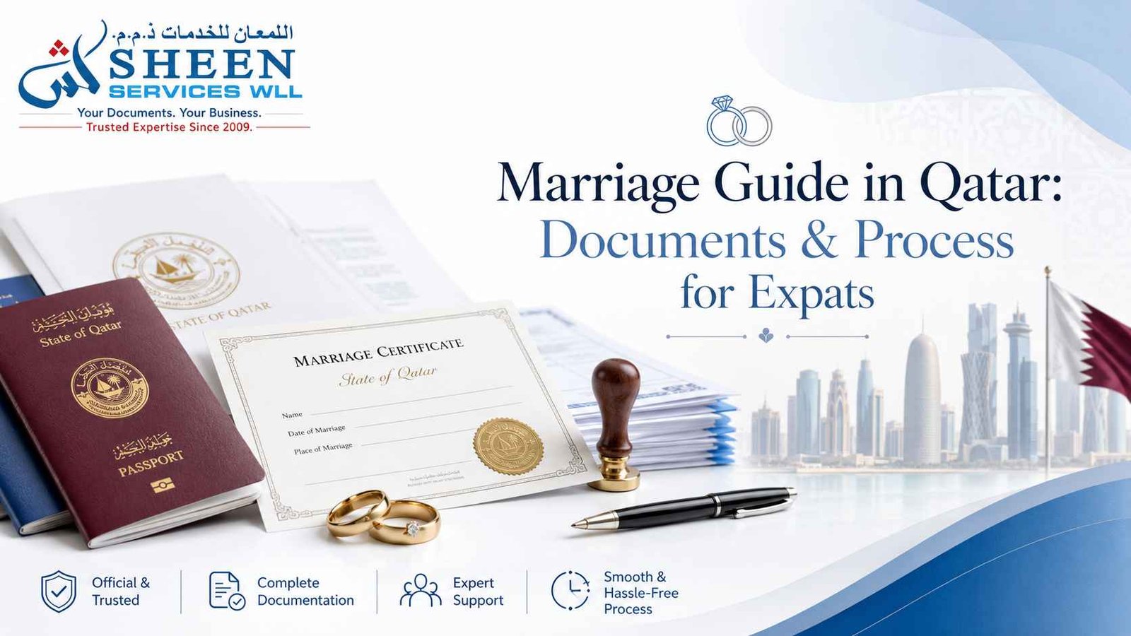 Marriage Guide in Qatar Documents & Process for Expats