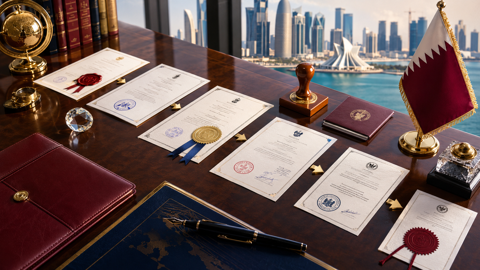 Document legalization services in Qatar
