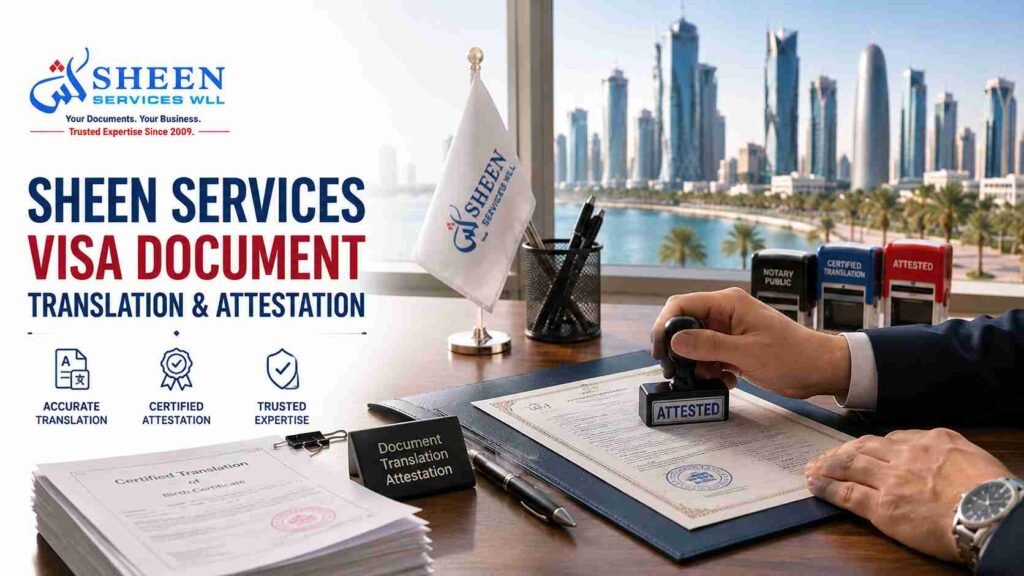 sheen services visa document 