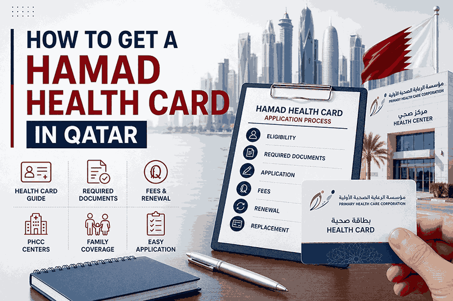 How To Get a Hamad Health Card