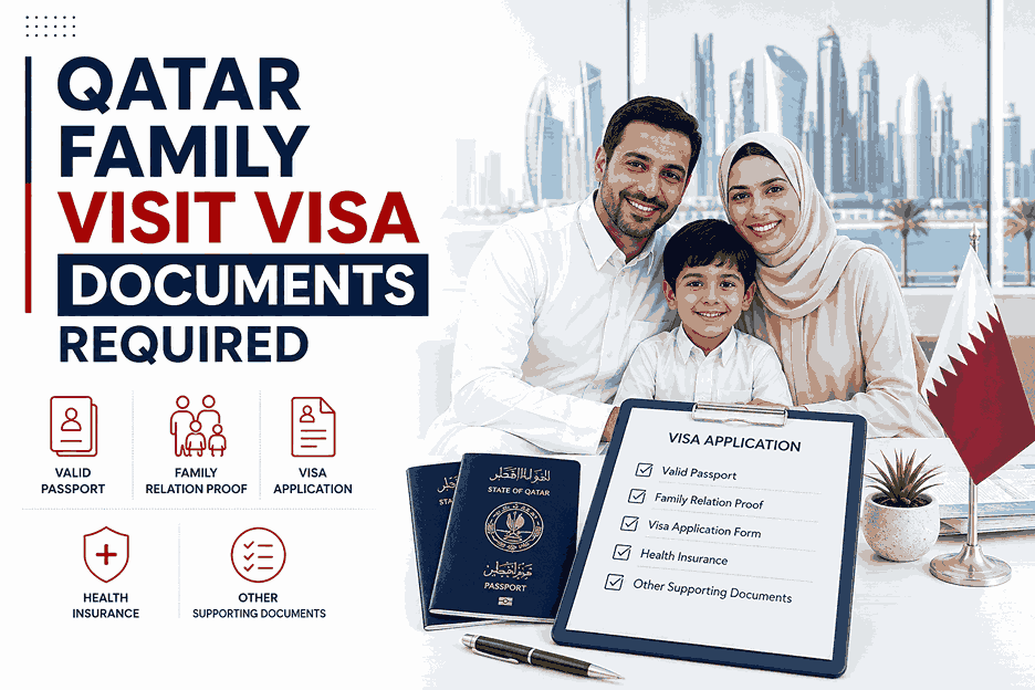 Documents Required For 6 Months Family Visit Visa