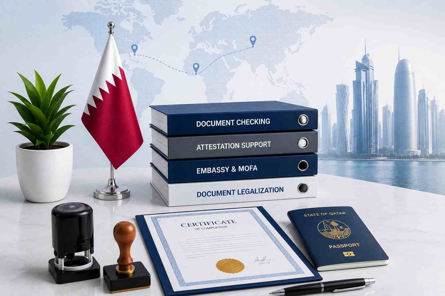 Sheen Services attestation support in Qatar