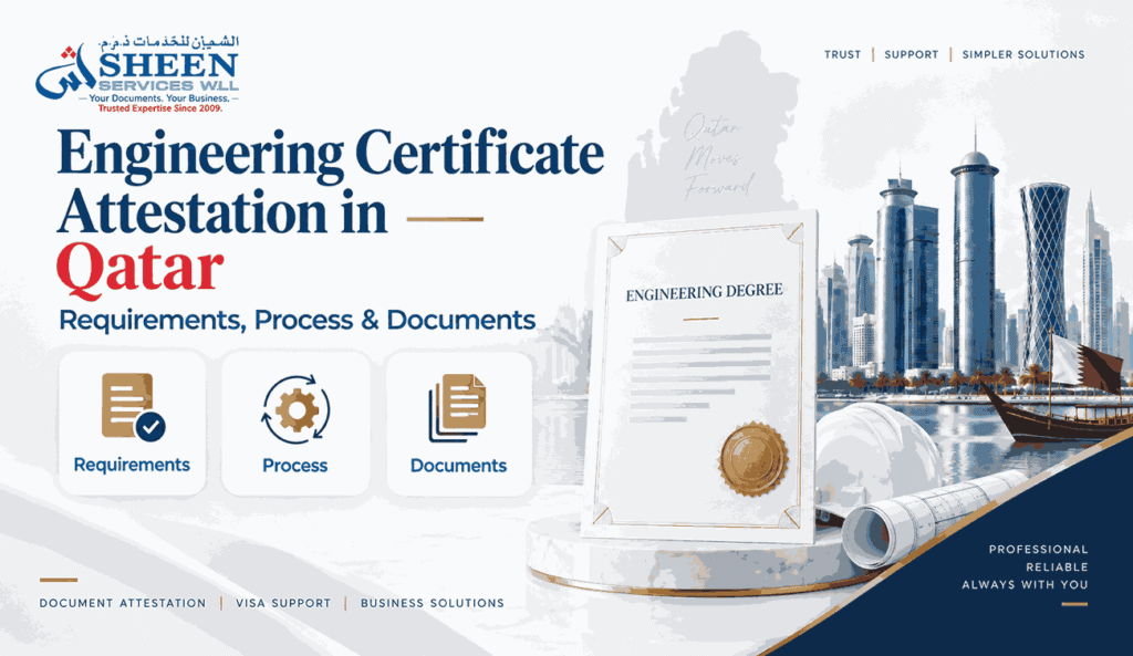 Engineering Certificate Attestation in Qatar: Requirements, Process & Documents