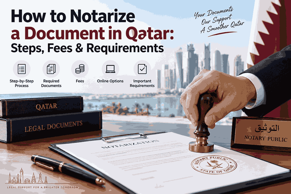 How to Notarize a Document in Qatar Steps, Fees & Requirements