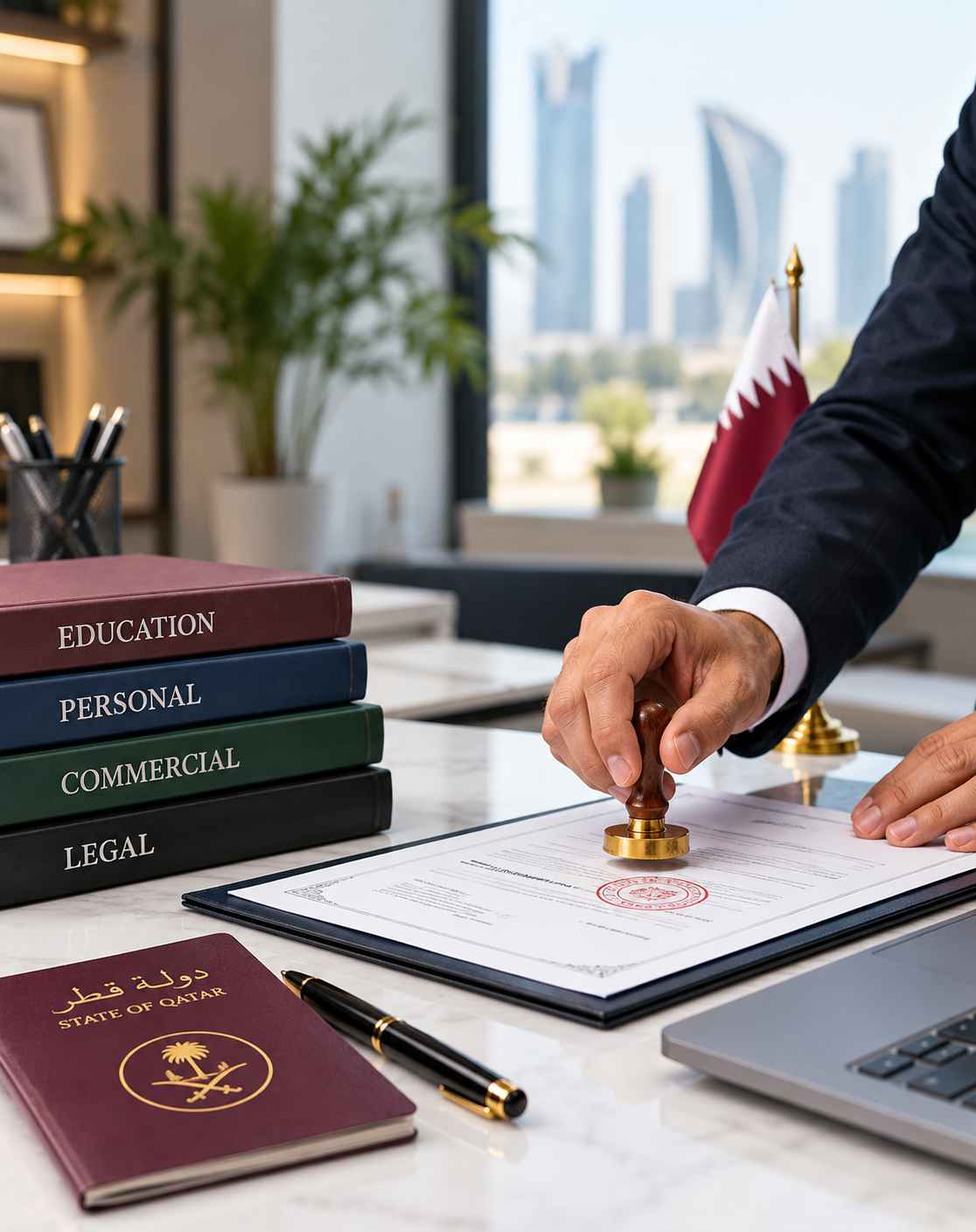 What is document attestation in Qatar