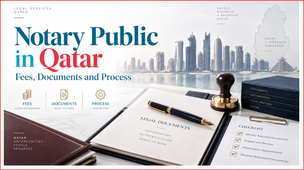 Notary Public in Qatar: Fees, Documents and Process