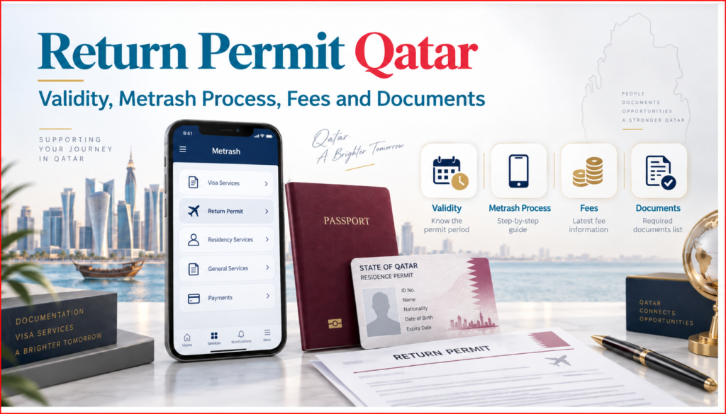 Return Permit Qatar: Validity, Metrash Process, Fees and Documents